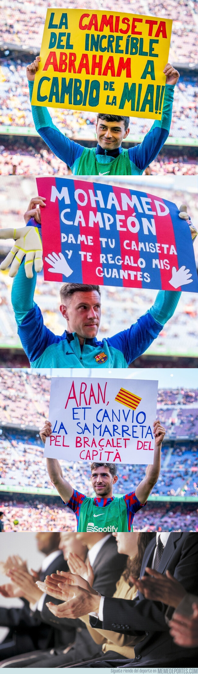 1177942 - El bonito detalle de los jugadores del Barça con niños enfermos