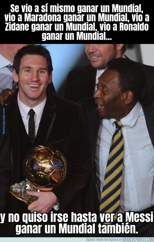 1178064 - Pelé se pudo ir tranquilo