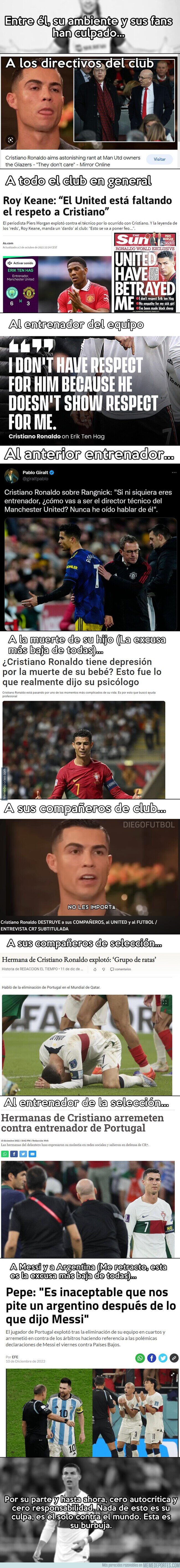 1178075 - Todos los chivos expiatorios que ha gastado Cristiano para evitar cualquier responsabilidad.