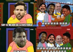 Enlace a Aún te falta mucho a Messi