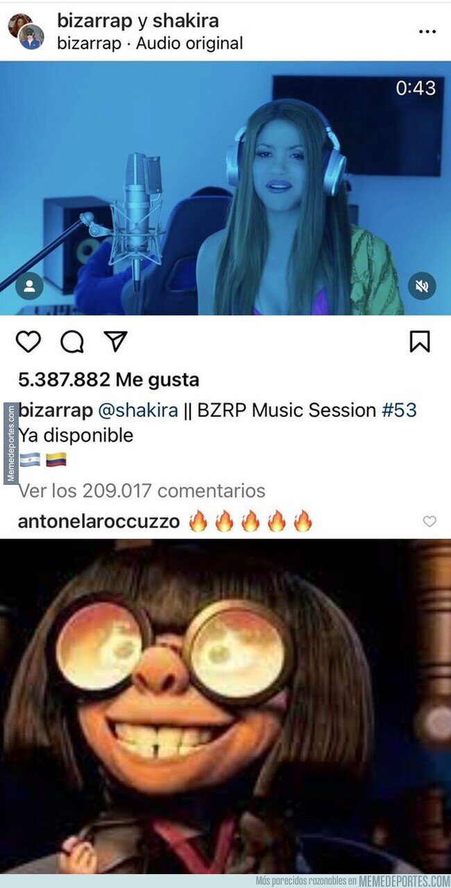1178639 - Antonela disfruta desde su casa viendo el mundo arder