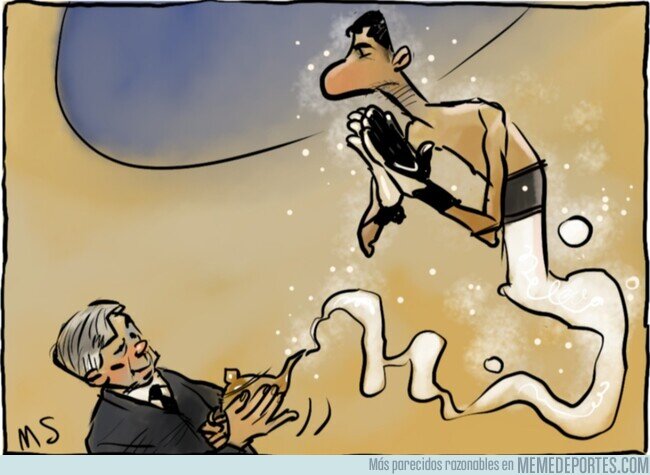 1178704 - Ancelotti frotó la lámpara