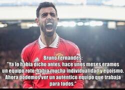 Enlace a Bruno Fernandes. Veneno puro.