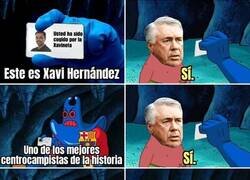 Enlace a Ancelotti vuelve a llamar Javi a Xavi