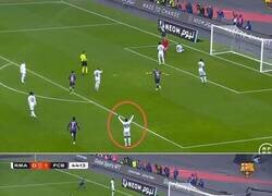 Enlace a ¿Alguien sabe por qué Mendy celebró los 3 goles del Barça?