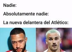 Enlace a La nueva delantera del Atlético