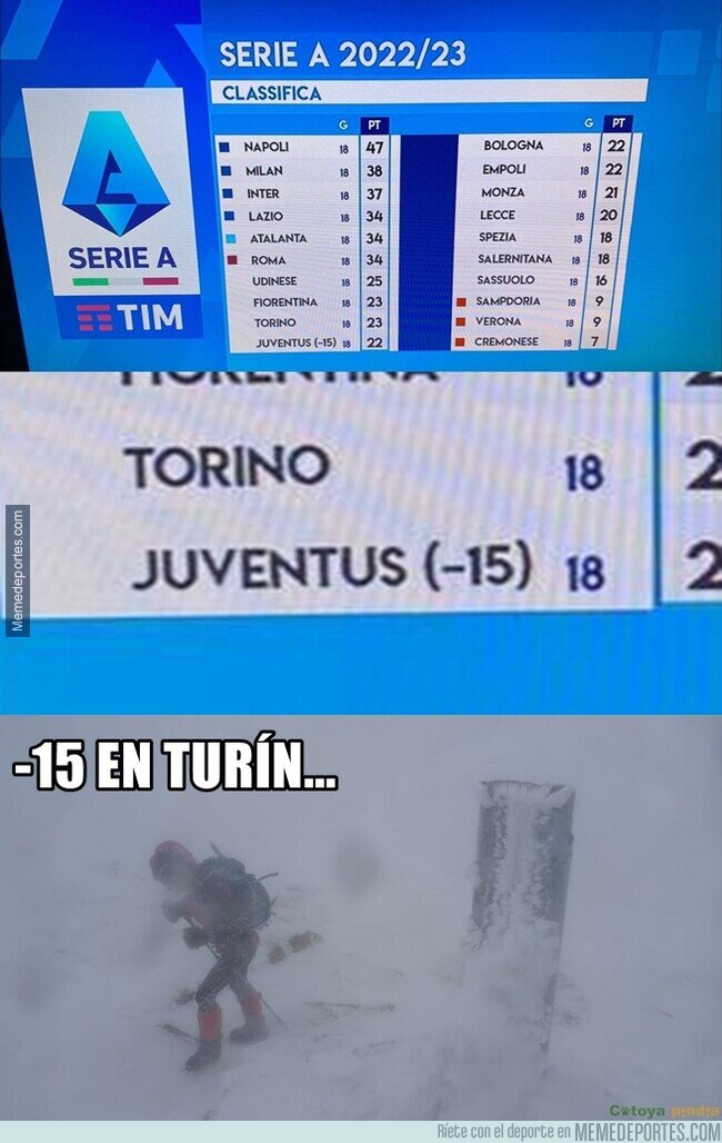 1179388 - Muertos de frío en la Juve