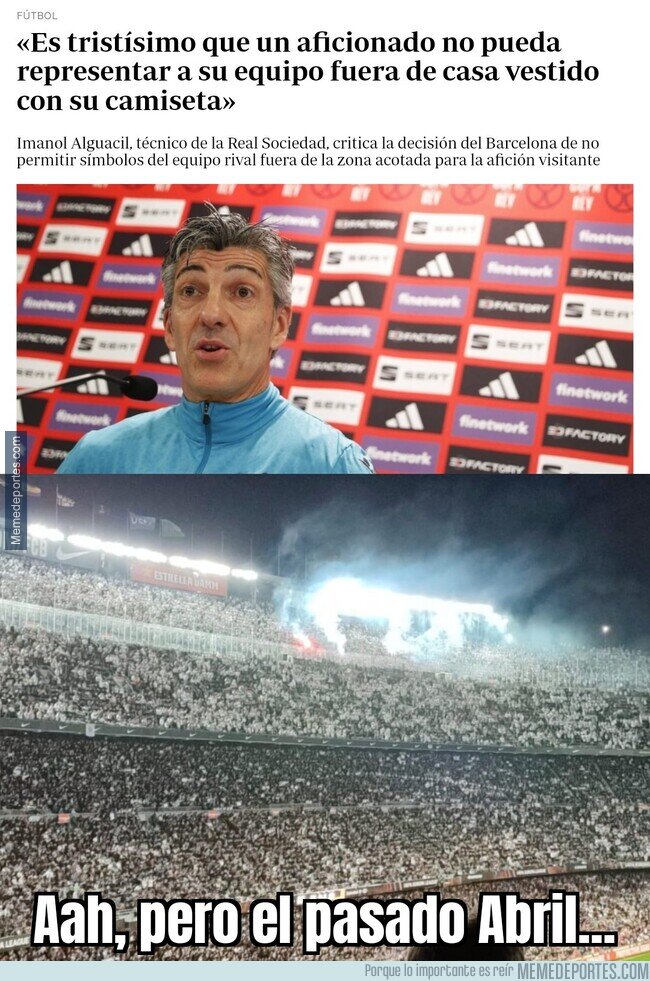 1179638 - Ese día entraron todas las camisetas rivales que podían entrar