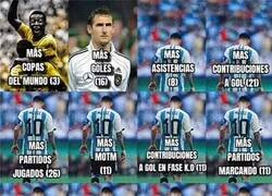 Enlace a Messi se ganó su lugar en el olimpo de los mundiales con mucho mérito