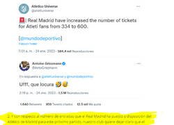 Enlace a A Griezmann lo de hacer de payaso le sale natural