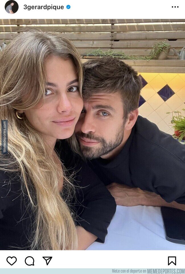 1179728 - Primera publicación de Piqué con Clara
