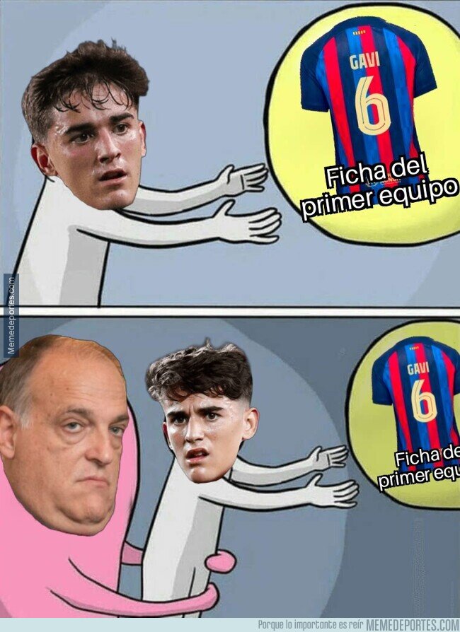 1179876 - LaLiga no permite inscribir el nuevo contrato de Gavi