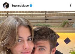 Enlace a Piqué sube su primera foto con Clara
