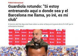 Enlace a Flaco favor a Xavi