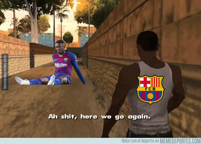 1179943 - Ousmane se lesiona de nuevo