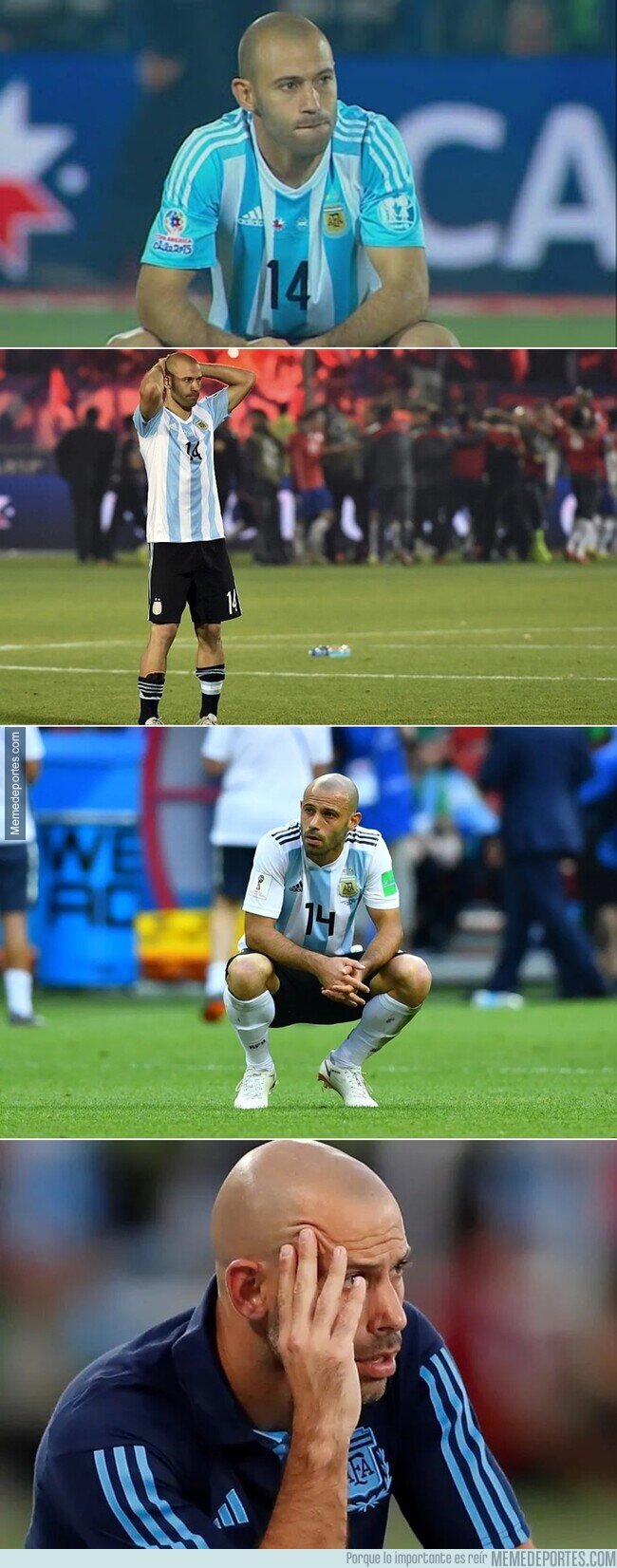 1179981 - Mascherano debe ser el argentino con menos suerte del país