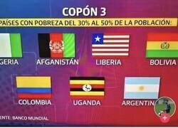 Enlace a Argentina y Nigeria. Vaya historia de amor.