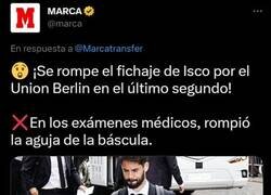 Enlace a Se cae el fichaje de Isco tras los exámenes médicos