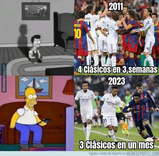 1180223 - ¿Recordáis aquella época de muchos Clásicos seguidos?