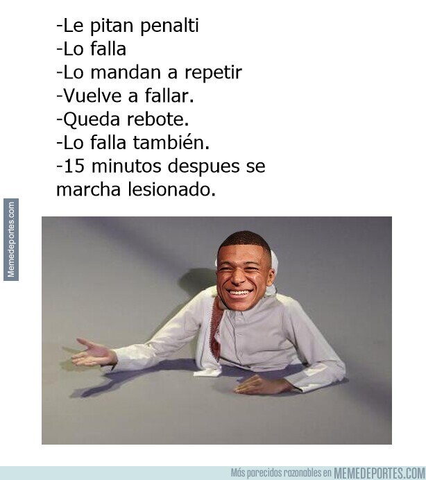 1180247 - Inspirado partido de Mbappé