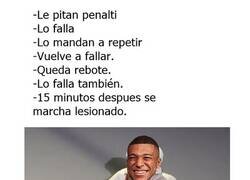 Enlace a Inspirado partido de Mbappé