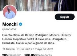Enlace a Los valores sevillistas de Monchi celebrando la agresión de Paulista a Vinicius