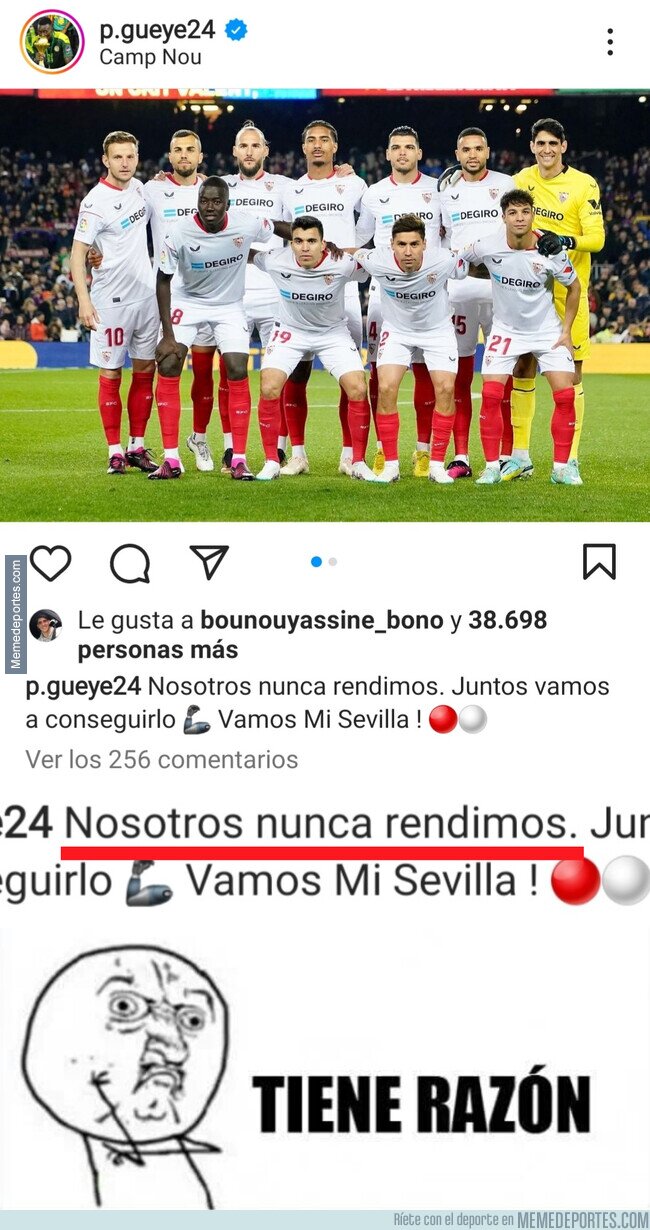 1180644 - Pape Gueye aún no domina el español