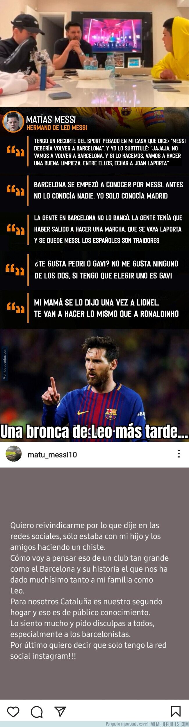 1180835 - El hermano de Messi ha tenido que salir a pedir disculpas