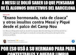 Enlace a Messi usando las tácticas de Cristiano