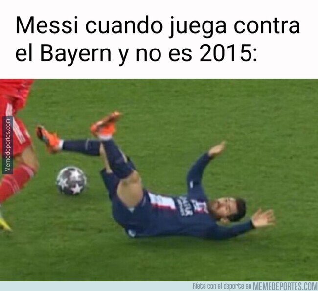 1181324 - Messi no es Messi contra el Bayern