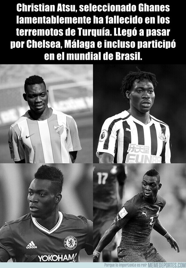 1181602 - Luto en el fútbol tras la trágica muerte de Christian Atsu