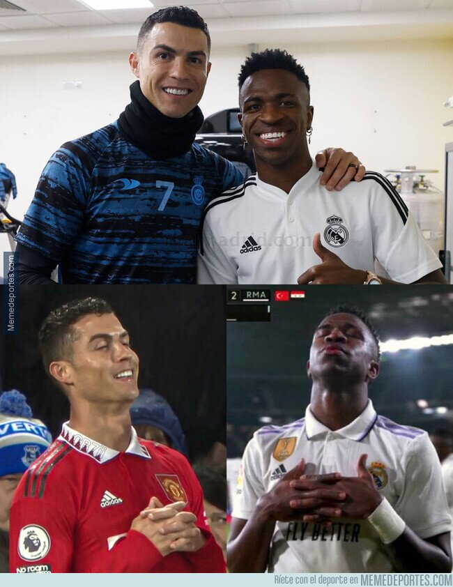1181661 - Cómo admira Vinicius a Cristiano