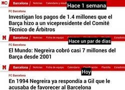 Enlace a La escalada del caso Negreira