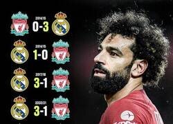Enlace a Salah sigue esperando esa venganza contra el Madrid