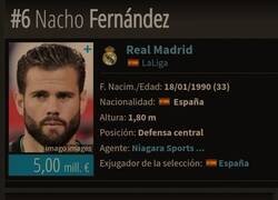 Enlace a Transfermarkt definitivamente no es fiable.