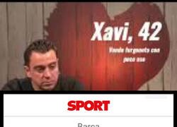 Enlace a Xavi exigente pero no mucho