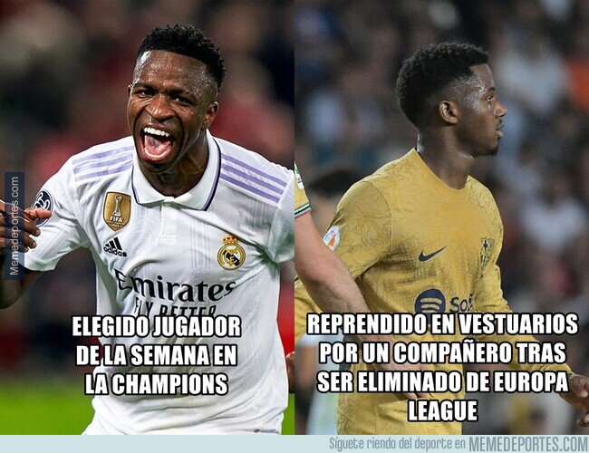 1182158 - ¿Por qué acabaron las comparaciones entre Vinicius y Ansu Fati?