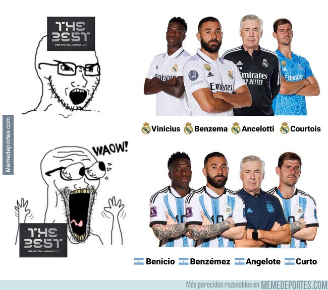 1182488 - Lo que le faltó al Madrid para ganar los premios The Best