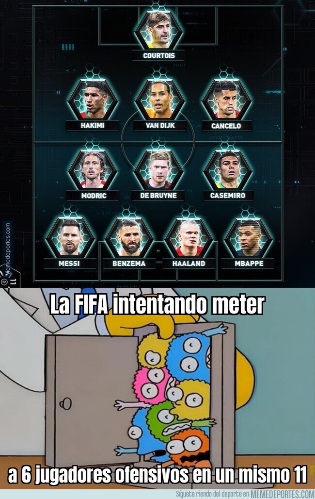 1182498 - 4 delanteros y un central