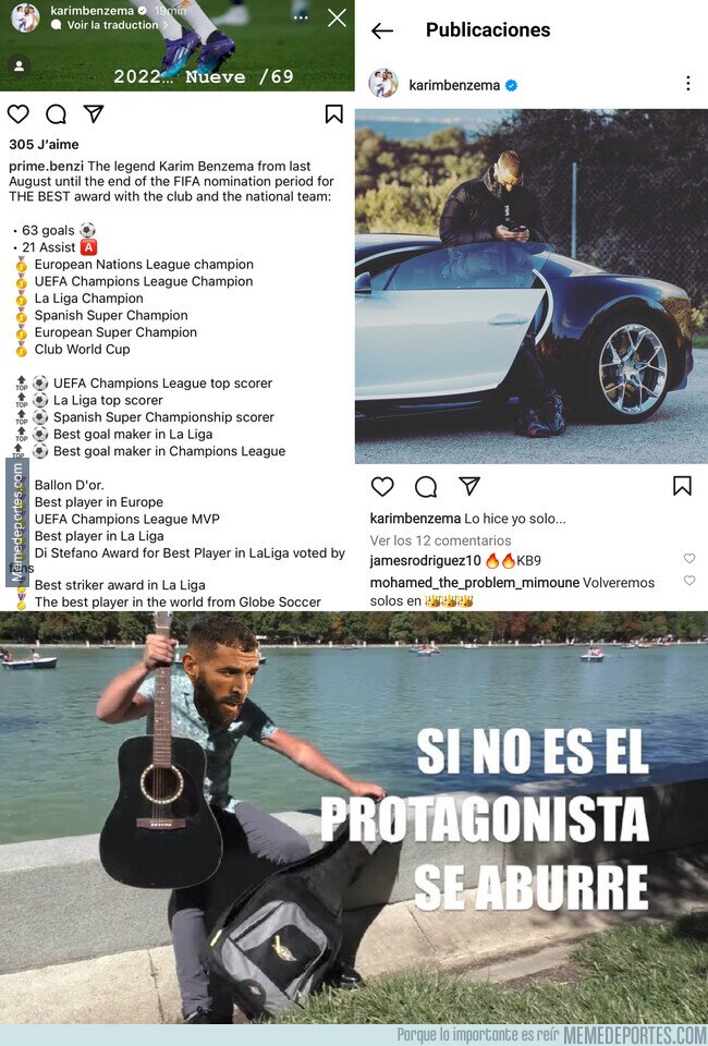 1182635 - Karim se reivindica en sus redes sociales