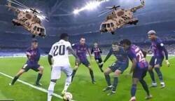 Enlace a El Barça cubrió bien a Vini