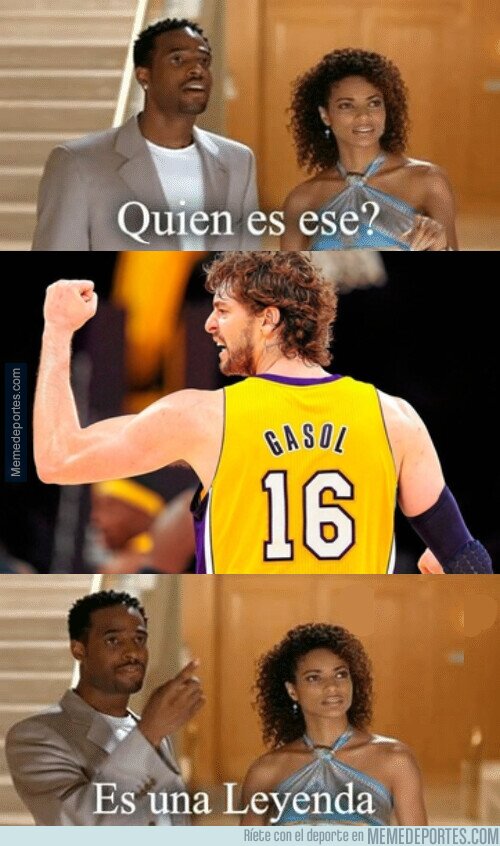 1183072 - Los Lakers retiran la '16' de Pau Gasol