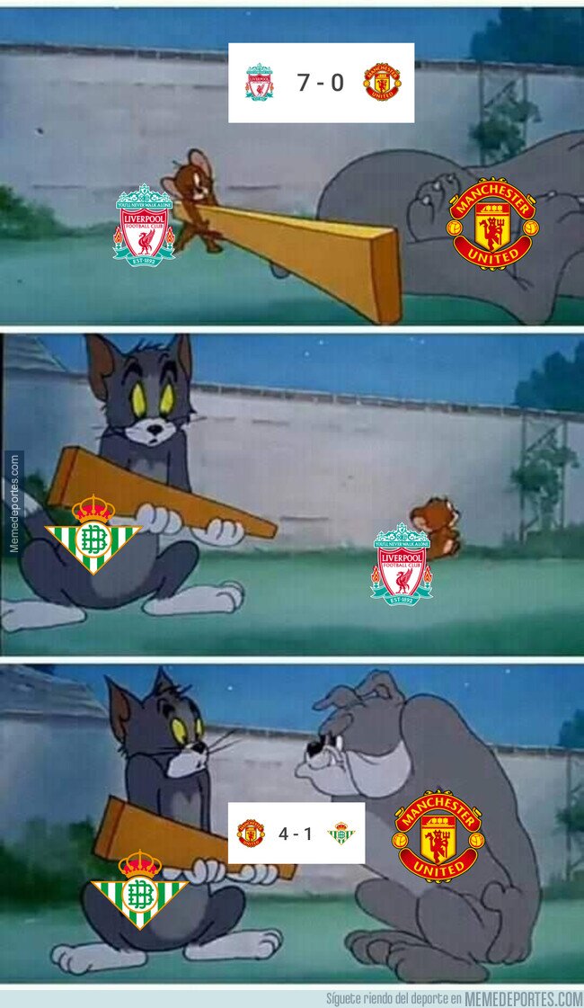 1183382 - El Betis pagó los platos rotos del United
