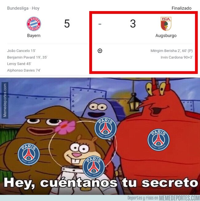 1183527 - El Augsburgo consiguió lo que el PSG no pudo
