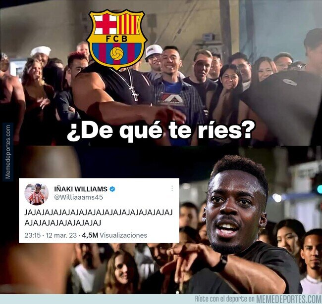1183616 - A Iñaki su gol anulado le provoca la risa