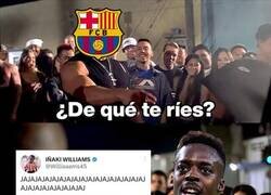 Enlace a A Iñaki su gol anulado le provoca la risa