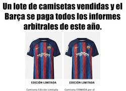 Enlace a Ojito al precio de las camisetas del clásico