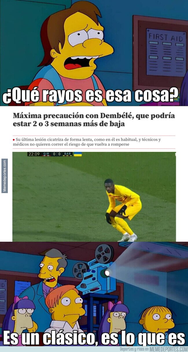 1183914 - Casi había olvidado las lesiones eternas de Dembélé