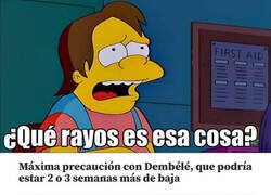 Enlace a Casi había olvidado las lesiones eternas de Dembélé