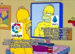 Enlace a La Serie A vuelve a ser un espejo en el que mirarse